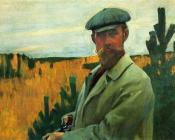 鲍里斯 克斯托依列夫 : Self Portrait